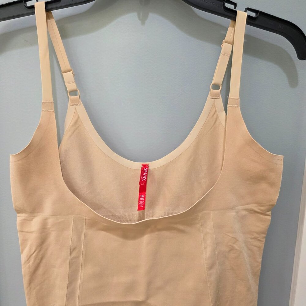 ✨ SPANX Full Body Shapewear Bodysuit | 1X | Nude - Picture 3 of 9